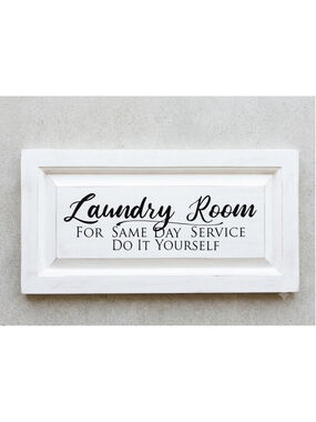 Simply Home Laundry Room Wall Decor Sign